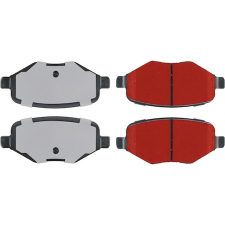 Centric Parts Pq Pro Disc Brake Pads, 500.13771 500.13771